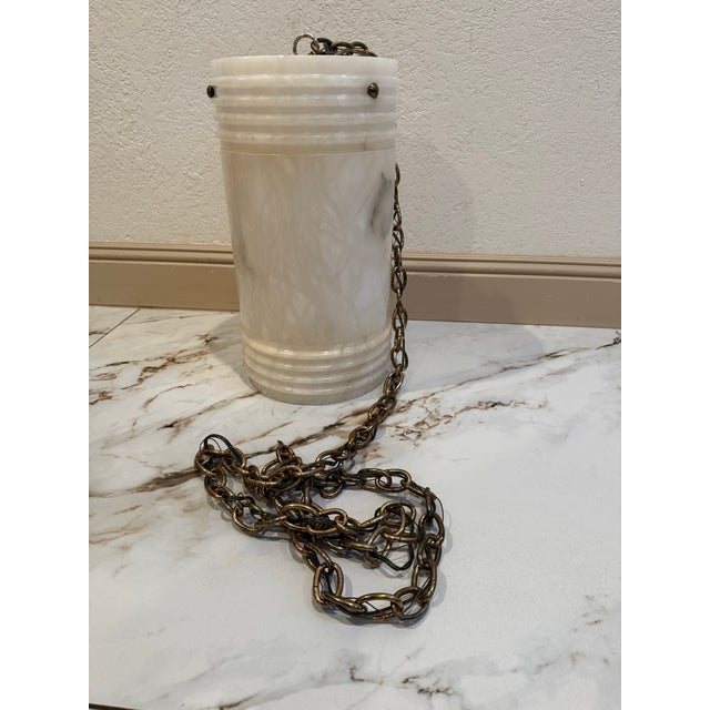 Vintage Hanging Lamp Dating 20th Mid-Century For Sale - Image 4 of 7