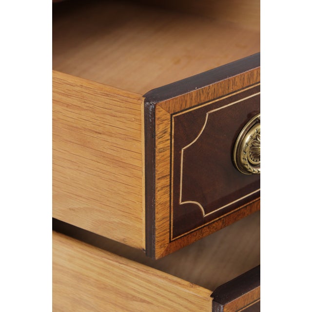 Wood Baker Historic Charleston Inlaid Mahogany Sideboard For Sale - Image 7 of 18