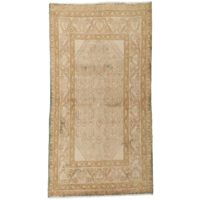 Antique Persian Malayer Rug - 03'06 X 06'06 For Sale - Image 9 of 9