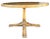Romweber 48" Round Viking Oak Table - Vintage Mid 20th Century For Sale - Image 9 of 9