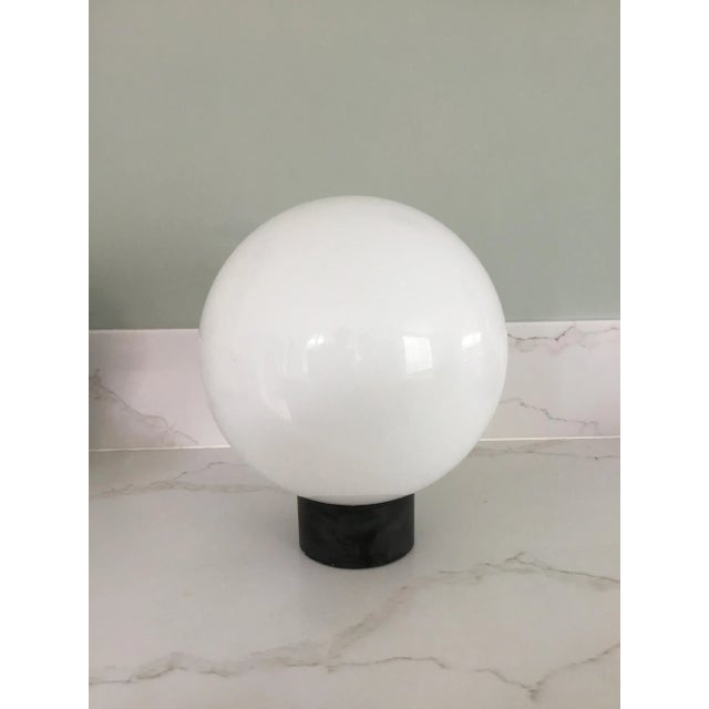 Metal Large Type 4769 Glass Globe Lamp from Bega, 1970s For Sale - Image 7 of 7
