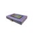 Chinese Dragon Phoenix Purple Vinyl Box Regular Size Mahjong Tiles Game Set For Sale - Image 4 of 5