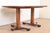 Drexel Heritage Hollywood Regency Campaign Pedestal Extension Dining Table, Newly Refinished For Sale - Image 9 of 13