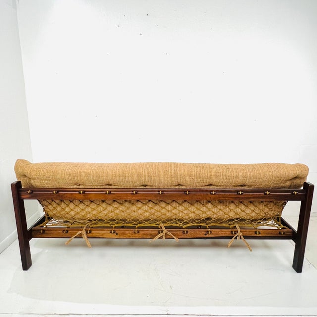 1960s Brazilian Rosewood "Amazonas" Sofa by Jean Gillon for Italma For Sale - Image 9 of 12