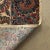 Textile Antique Middle Eastern Kerman Laver Rug in Cotton & Wool For Sale - Image 7 of 11