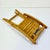 Mid-Century Modern Boho Chic Americana Pine Folding Stool For Sale - Image 14 of 14
