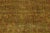 Contemporary 1980s Semi Vintage Distressed Over Dyed Rust/Blue Wool Rug -9'9 X 12'8 For Sale - Image 3 of 8