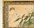 Chinese Original Chinese Botanical Painting in Gold Bamboo Frame For Sale - Image 3 of 5