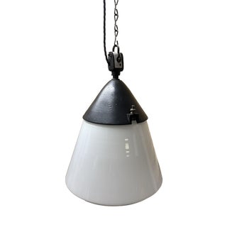 Vintage Industrial Pendant Light by Hin Bredendieck for Kandem, 1930s For Sale