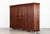 Late 19th Century Large 19th Century English Mahogany Breakfront Compactum Wardrobe Set, 1880, Set of 5 For Sale - Image 5 of 17