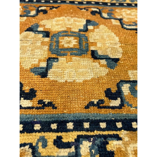 Late 18th Century Pasargad DC Antique Chinese Ningxia Rug For Sale - Image 5 of 7
