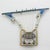 Metal Vintage Handmade Egyptian Lyre Figurine in Silver, Florence, Italy, 1980s For Sale - Image 7 of 18