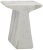 The simplicity of the stone is what shines in this expertly handcrafted marble side or accent table. No two pieces of...