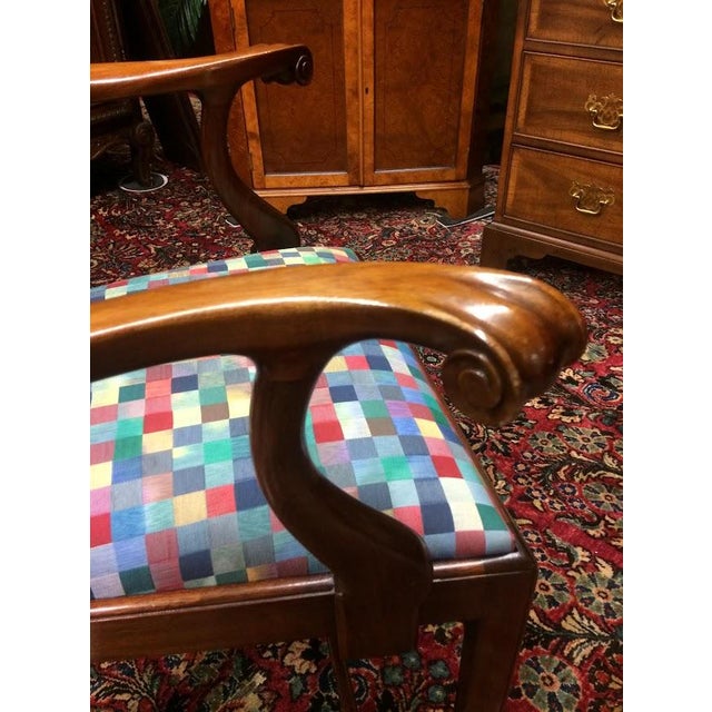 Brown Chippendale Chair, Desk Chair or Accent Chair For Sale - Image 8 of 10