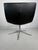 Vintage Swivel Leather Lounge Chair in Chrome and Genuine Leather, 1980s For Sale - Image 6 of 8