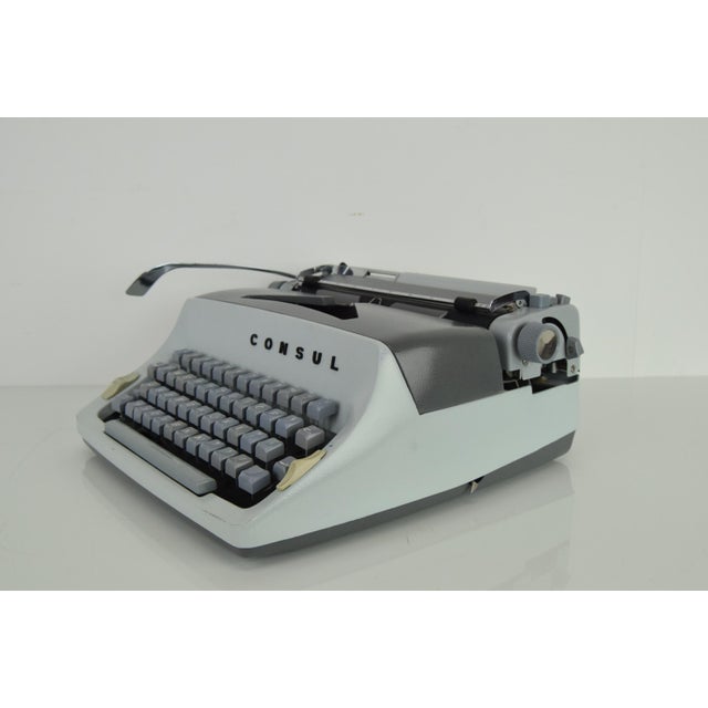 Mid-Century Typewriter from Consul, 1960s For Sale - Image 6 of 15