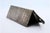 Metal Triangular Silver Toothpick Holder with Geometric Figures and Opening in the Lid For Sale - Image 7 of 10
