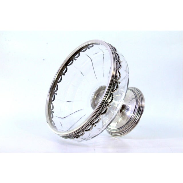 Fruit Bowl with Silver Structure For Sale - Image 4 of 8