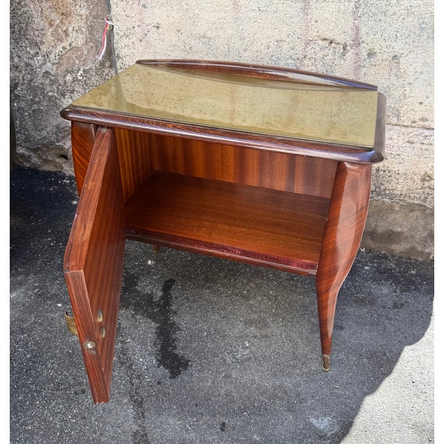 Vintage Bedside Tables, 1950s, Set of 2 For Sale - Image 10 of 11