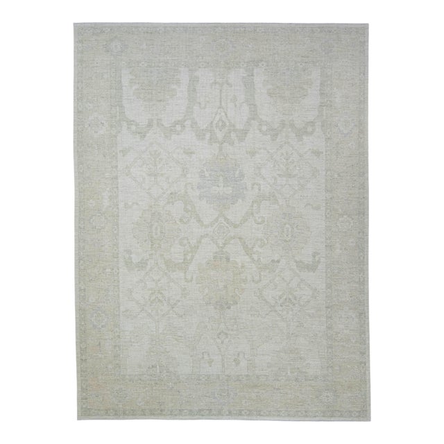 Turkish Oushak Rug 11'9" x 15'9" #20316 For Sale