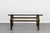 Mid Century Mastercraft attributed brass coffee table with glass top This table has a nice vintage patina Dimensions:...