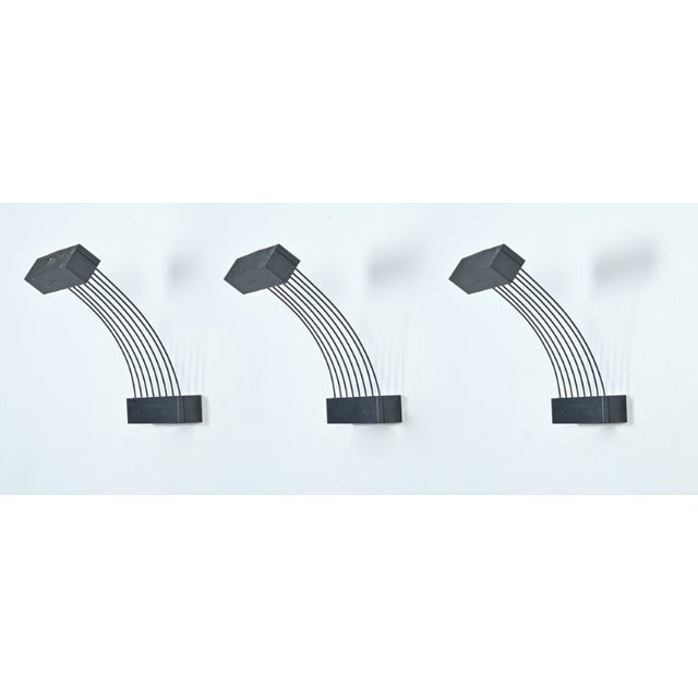 Postmodern Very Rare Original Vintage Damocle Wall Lamp by Mauk Mitchel for Artemide For Sale - Image 3 of 14