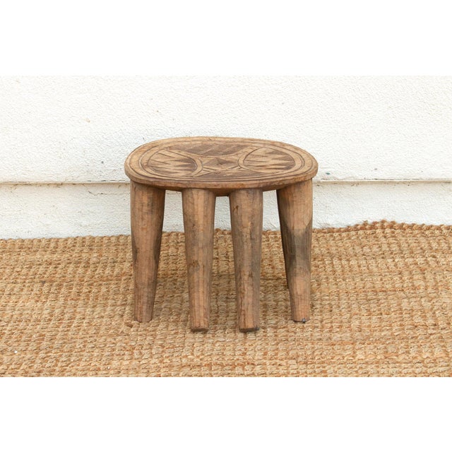 African Antique Cozy Nupe Coffee Table For Sale - Image 3 of 8