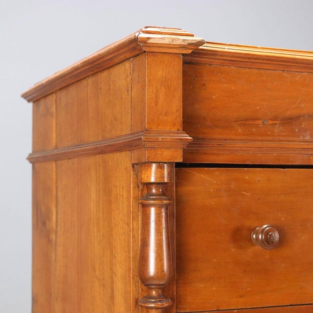 Antique 20th Century Umbertino Chest of Drawers in Walnut For Sale - Image 4 of 12