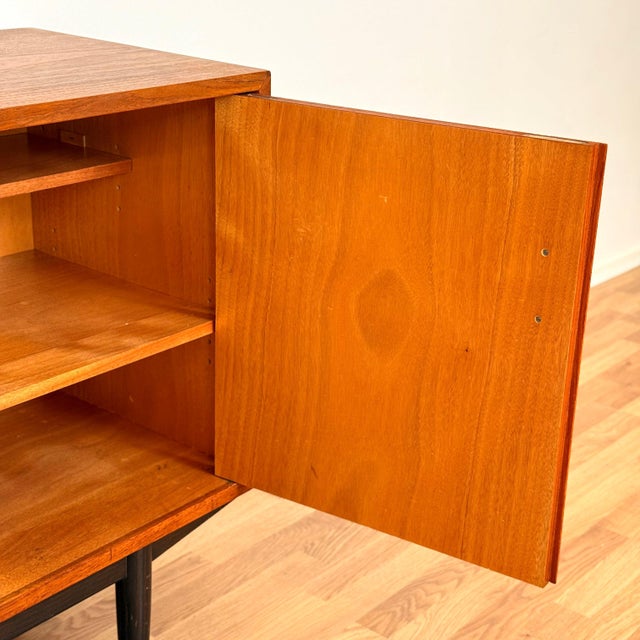 Vintage Swedish Sideboard in Teak, 1950s For Sale - Image 6 of 18