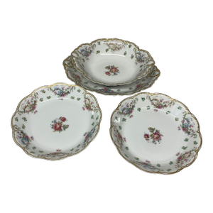 Vintage Haviland Limoges Roses Serving Dishes Set of 4