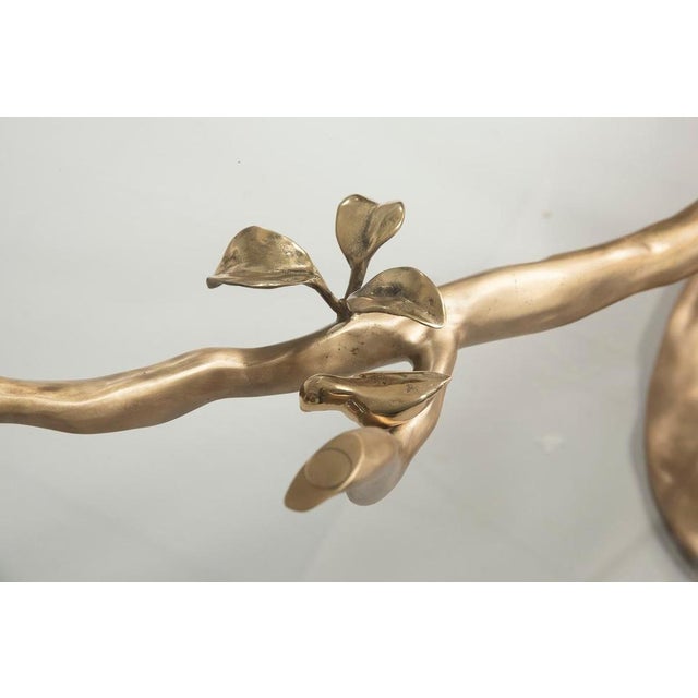 Tree Brass Sculpture Table from Pescetta For Sale - Image 10 of 14