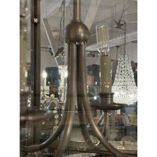Metal Visual Comfort Signature Arch Top Lantern Pendant For Sale - Image 7 of 12