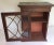 Late 19th Century Mahogany Hanging Bubble Glass Sliding Door Cupboard For Sale - Image 5 of 13