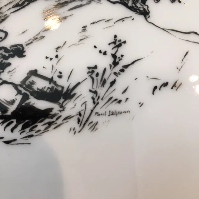 Art Nouveau Early 1900's Porcelain Art by Paul Lohman For Sale - Image 3 of 8