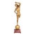 Achille Chainaye "Dancer" Gilt Bronze Sculpture For Sale