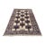 Pictorial Flower Ivory Vase Design Hand-Knotted Wool Rug - 6'10" X 9'7" For Sale