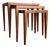 Severin Hansen Jr. Danish Modern Teak Nesting Tables for Haslev, Set of 3 For Sale