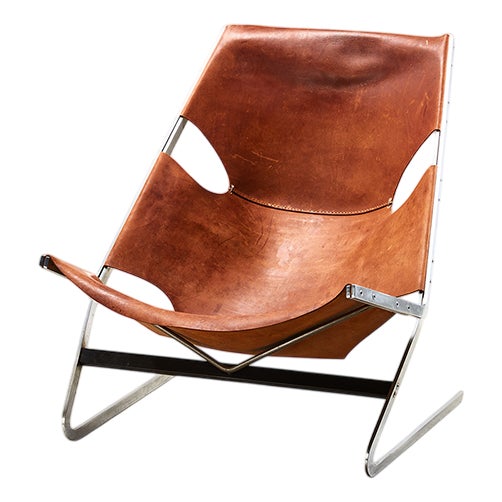 Vintage Lounge Chair by Pierre Thielen, 1960s For Sale