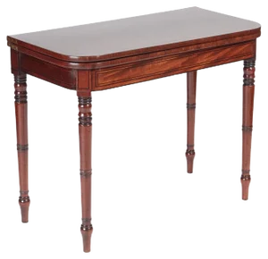 Antique George III Mahogany Card Table