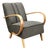 Art Deco Armchair by Jindrich Halabala, Former Czechoslovakia, 1940s For Sale