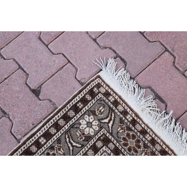 1970s Islamic Cream Prayer Rug For Sale In Sacramento - Image 6 of 13
