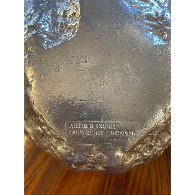 Silver Shell-Shaped Catchall Dish, 1980s For Sale - Image 6 of 13