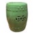 1990s Green Color Garden Stool For Sale