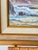 Ocean Tide at the Cliffs Oil Painting on Board by Southern California Artist Burl E. Chalmers For Sale - Image 10 of 11