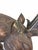 Large Antique Early 20th Century Oak Wood Stag Head Harp For Sale - Image 11 of 13