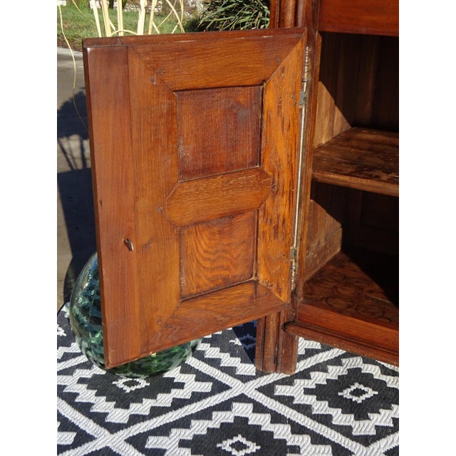 Vintage High Sideboard in Oak, 1960s For Sale - Image 16 of 18