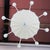 Early 21st Century Vintage Handmade White and Blue Iron 8-Light Pendant Chandelier For Sale - Image 5 of 10