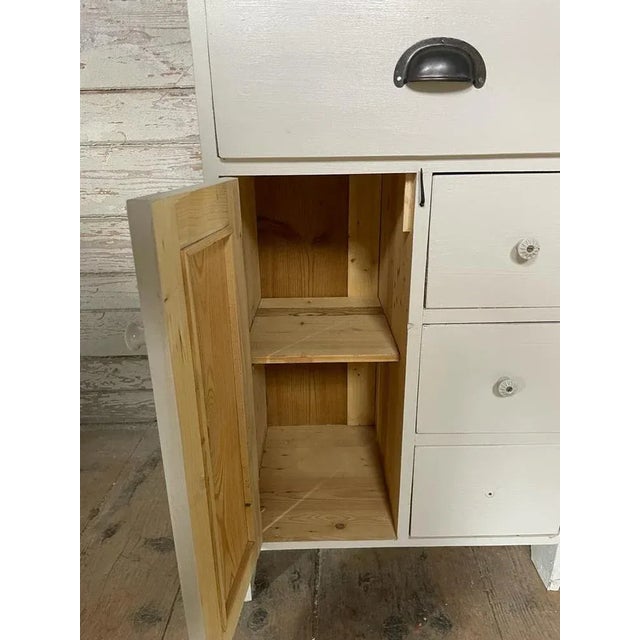 Vintage Buffet in Spruce For Sale - Image 3 of 5