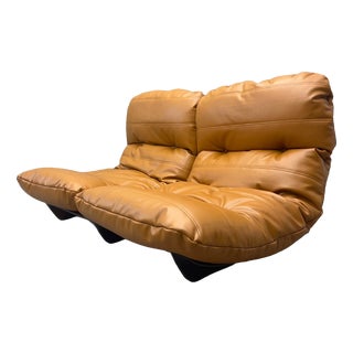 Sofa Settee Marsala Medium Two Seater without Arms by Ligne Roset, 1980s For Sale