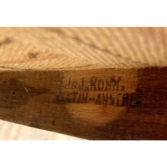 Wood Rare Pair of Josef Hoffmann Model 725 B/F Chairs for J. & J. Kohn For Sale - Image 7 of 18